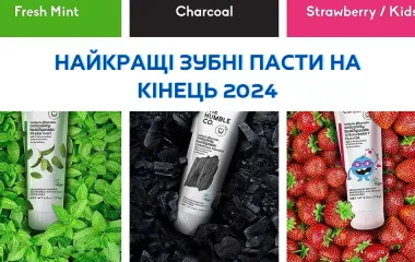 Найкращі зубні пасти на кінець 2024