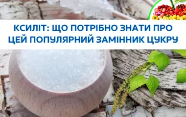 Ксиліт: що потрібно знати про цей популярний замінник цукру