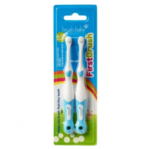 Зубна щітка Brush-baby First Brush (від 0 до 18 місяців), 2 шт