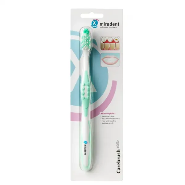 Зубна щітка Miradent Carebrush White