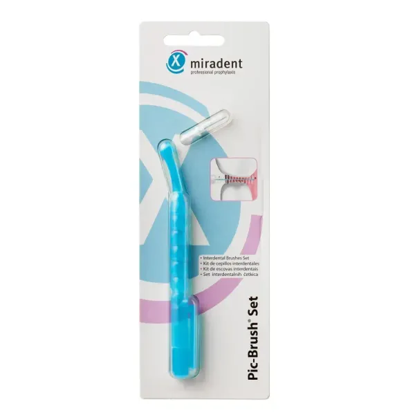 Міжзубна щітка Miradent Pic Brush Set ( щітка + 1 йоршик)
