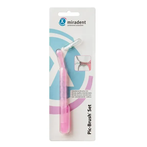 Міжзубна щітка Miradent Pic Brush Set ( щітка + 1 йоршик)