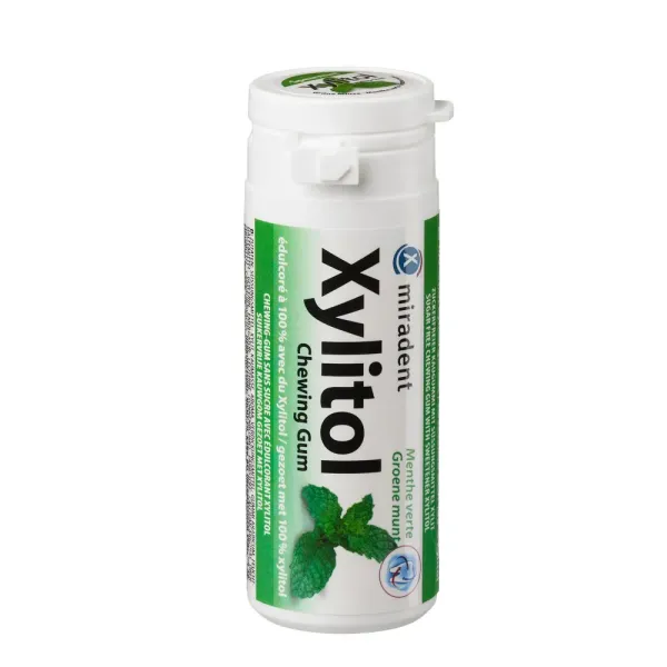 Жувальна гумка Miradent Xylitol Chewing Gum, 30 шт