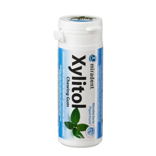 Жувальна гумка Miradent Xylitol Chewing Gum, 30 шт