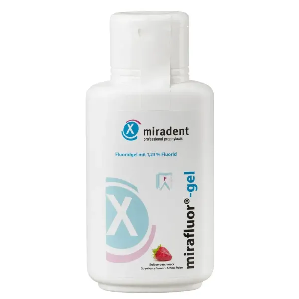 Фторидний гель Miradent Mirafluor, 250 мл