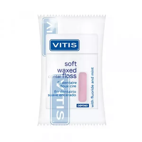 Зубна нитка Dentaid Vitis Soft Campaign м'яка, що розпушується, 50 м