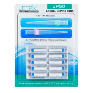 Річний запас картриджів та насадок для іригатора Jetpik JP50/50Solo