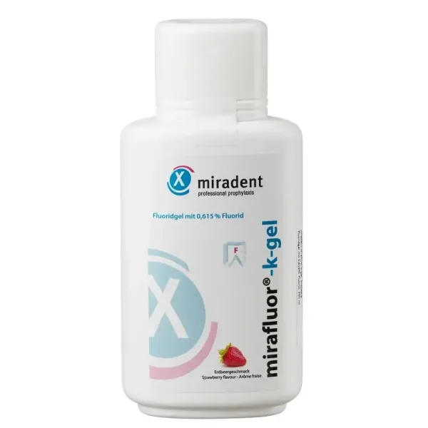 Фторидний гель Miradent Mirafluor (0.615% фтор), 250 мл