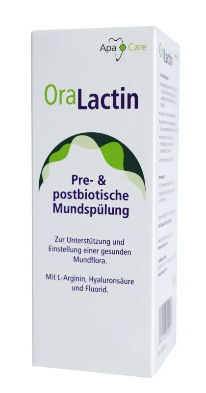 Пребіотичний та постбіотичний ополіскувач ротової порожнини ApaCare OraLactin 200 мл