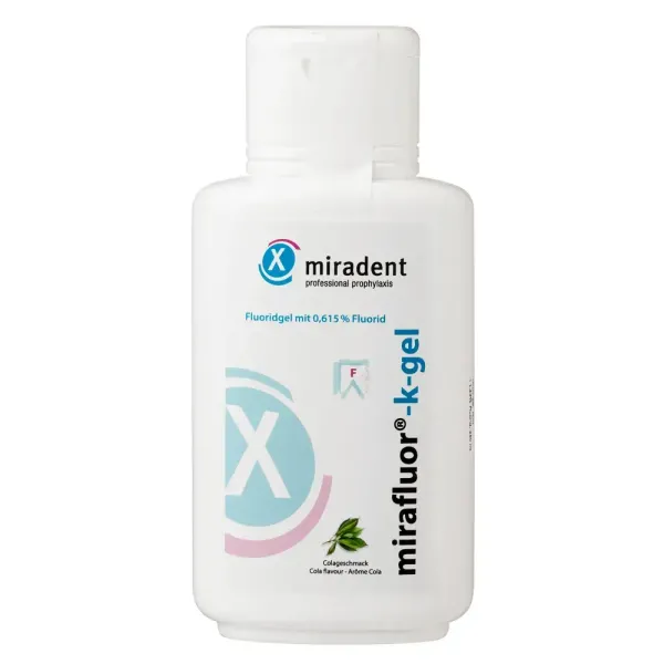 Фторидний гель Miradent Mirafluor (0.615% фтор), 250 мл
