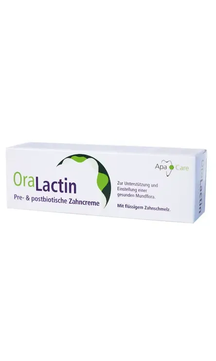 Пребіотична та постбіотична зубна паста ApaCare OraLactin 75 мл