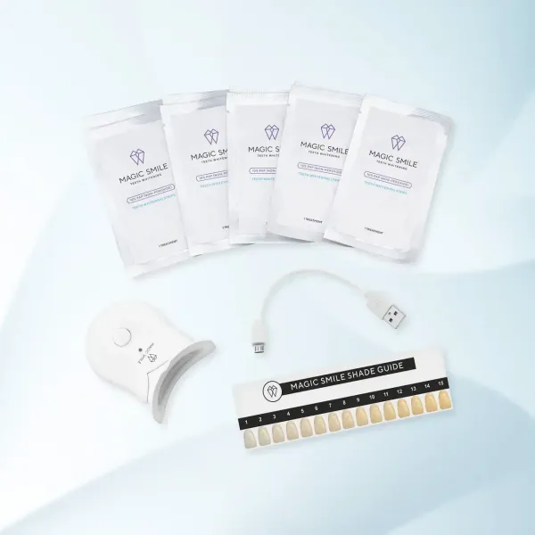 Набір для домашнього відбілювання Magic Smile Home Strips + LED