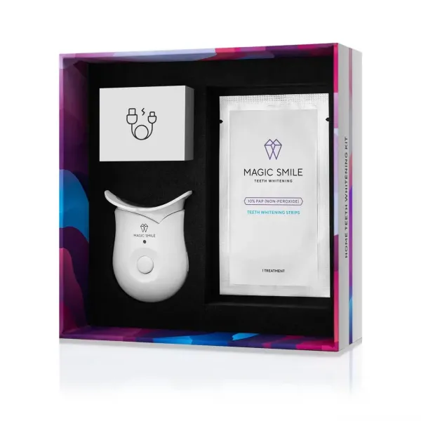 Набір для домашнього відбілювання Magic Smile Home Strips + LED