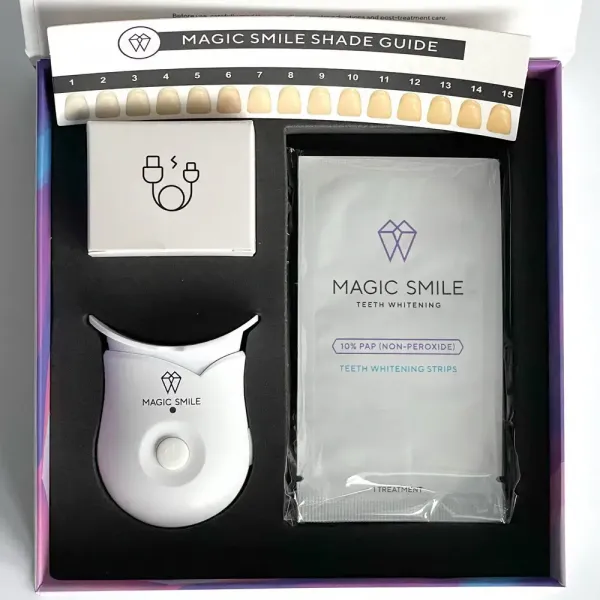 Набір для домашнього відбілювання Magic Smile Home Strips + LED