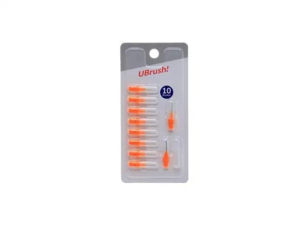 Змінні насадки для електричної міжзубної щітки Herbadent UBrush, 10 шт