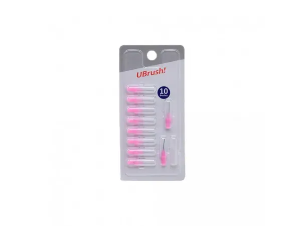 Змінні насадки для електричної міжзубної щітки Herbadent UBrush, 10 шт