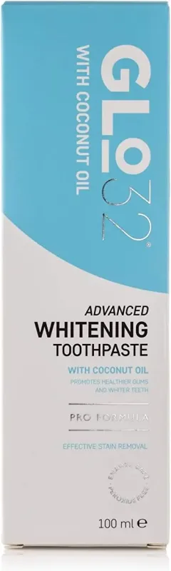 Відбілююча зубна паста Glo32 Advanced Whitening, 100мл
