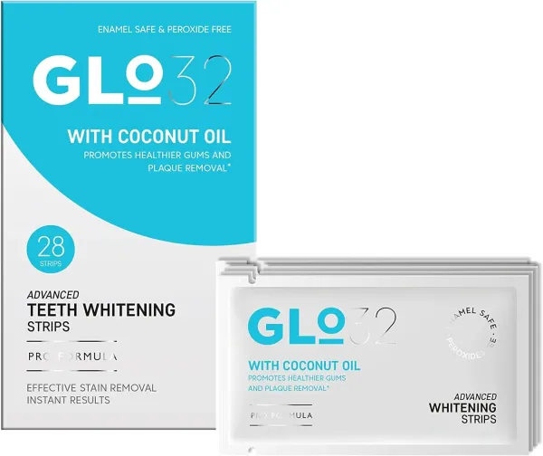 Відбілюючі смужки Glo32, 28 шт 