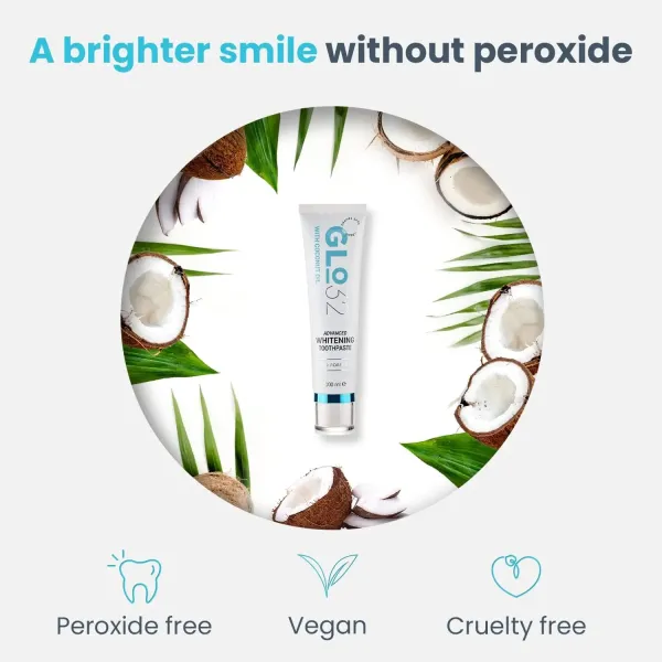 Відбілююча зубна паста Glo32 Advanced Whitening, 100мл