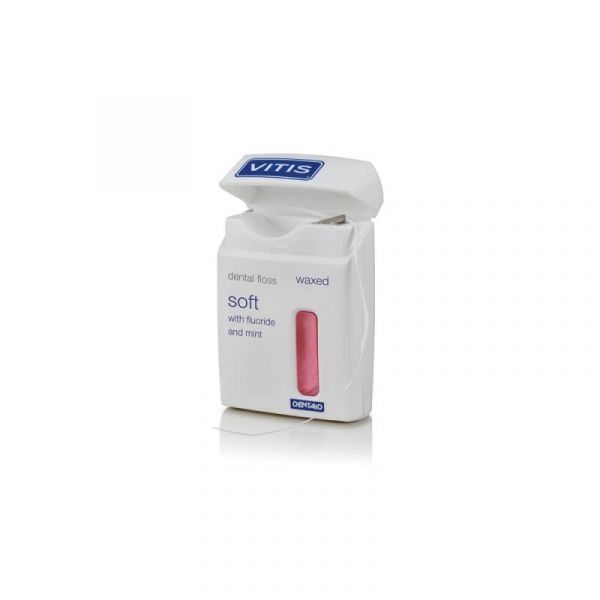 Зубна нитка Dentaid Vitis Soft м'яка, що розпушується, 50 м