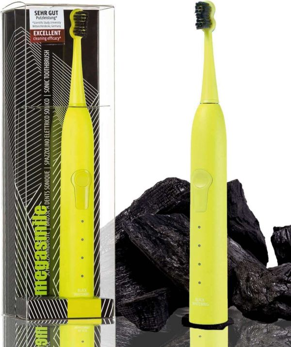 Звукова гідроактивна зубна щітка Megasmile Sonic Black Whitening II