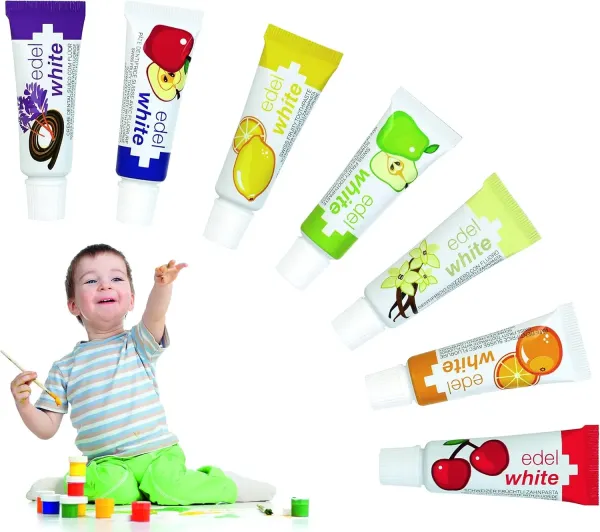 Дитяча зубна паста Edel+White 7 фруктів