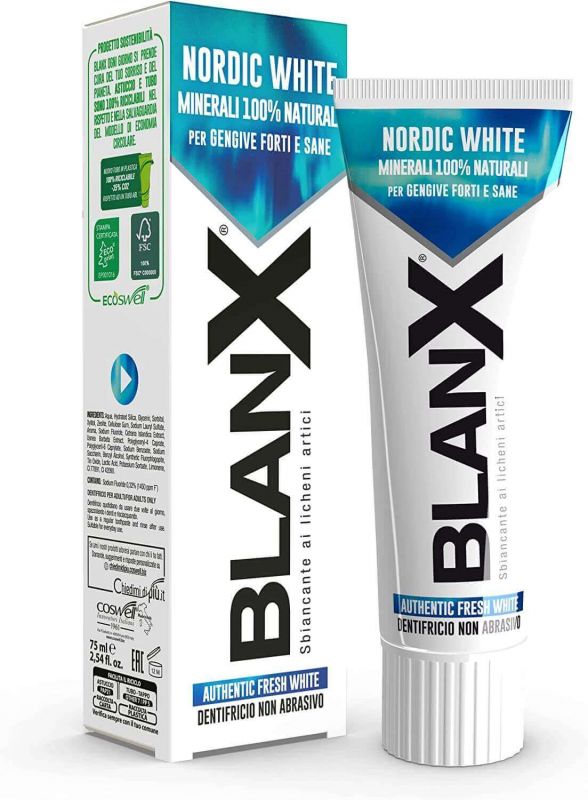 Зубная паста Blanx Nordic White