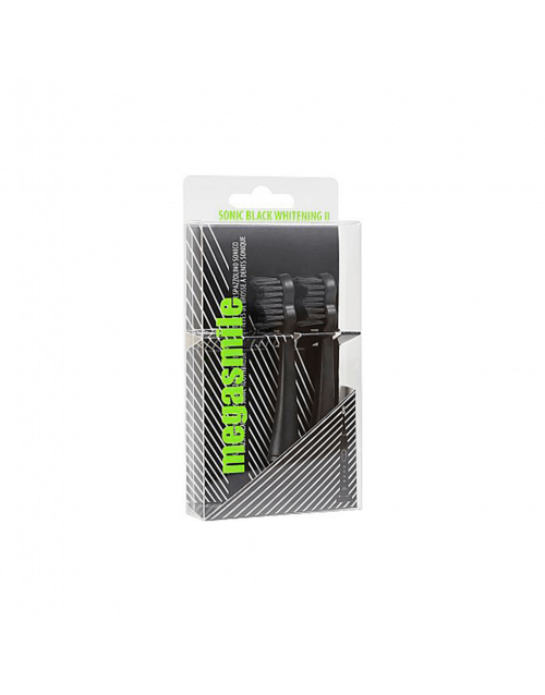 Насадки для звукової щітки Megasmile Sonic Black Whitening II, 2 шт 