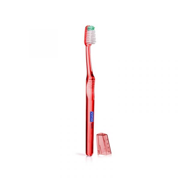 Зубна щітка Dentaid Vitis Soft + паста Dentaid Vitis Whitening (15 мл)