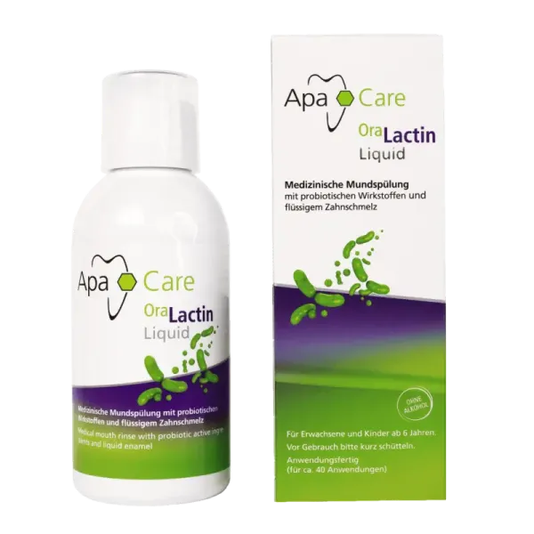 Ополіскувач ApaCare OraLactin Liquid Рідка емаль (200 мл)