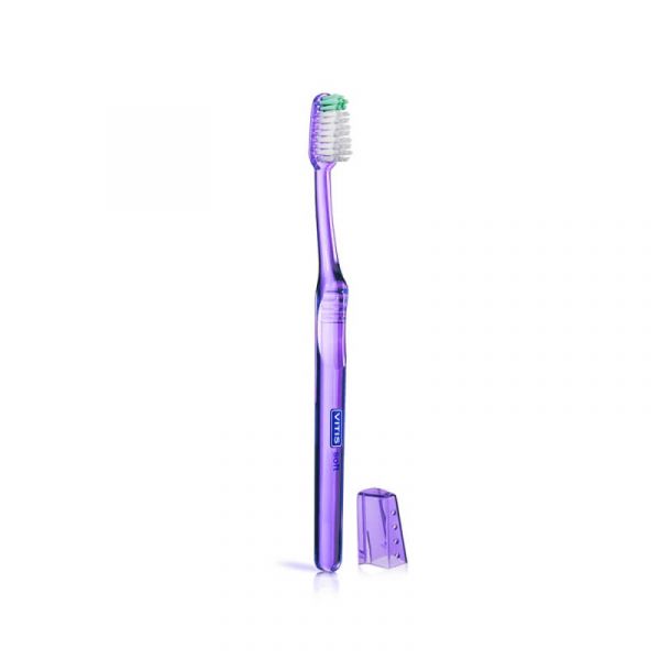 Зубна щітка Dentaid Vitis Soft + паста Dentaid Vitis Whitening (15 мл)