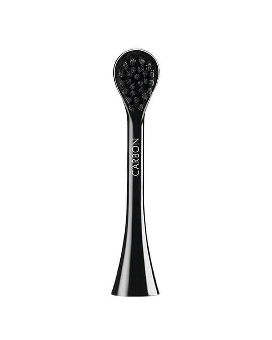 Насадки Carbon для звукової щітки Curaprox Black is White, 2шт
