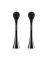 Насадки Carbon для звукової щітки Curaprox Black is White, 2шт