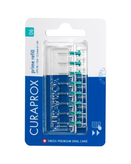 Набір змінних насадок Curaprox CPS 06 Prime Refill (0,6-2,2 мм, 8 шт)