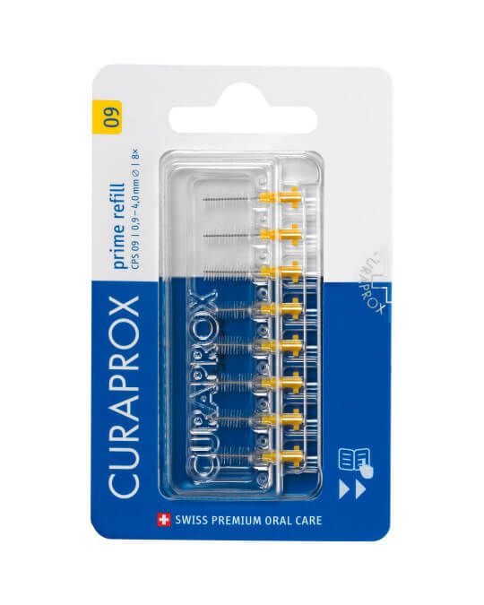 Набір змінних насадок Curaprox CPS 09 Prime Refill (0,9-4,0 мм, 8 шт)