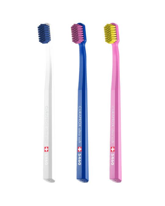 Набір зубних щіток Curaprox CS 5460/3 Ultra soft