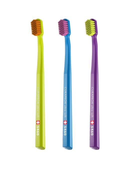 Набір зубних щіток Curaprox CS 5460/3 Ultra soft