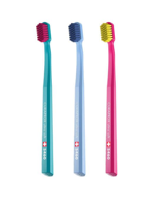 Набір зубних щіток Curaprox CS 5460/3 Ultra soft