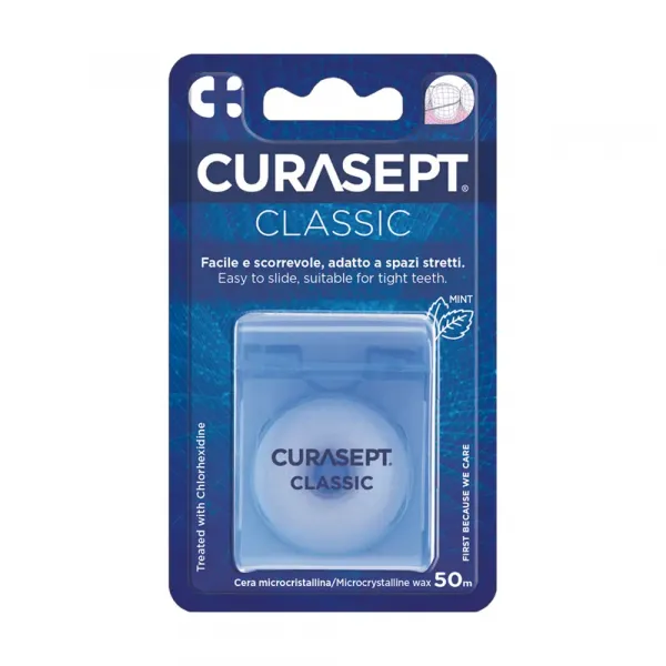 Зубна нитка Curasept Classic, 50 м