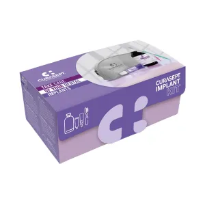 Професійний набір Curasept Implant Pro Kit (ополіскувач, паста, гель, щітка, косметичка)