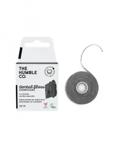 Зубна нитка-флос Humble з вугіллям, 50 м