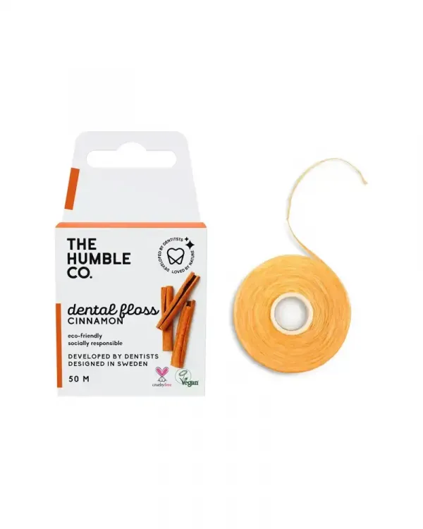 Зубна нитка-флос Humble з корицею, 50 м
