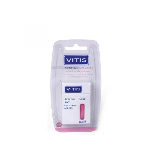 Зубна нитка Dentaid Vitis Soft м'яка, що розпушується, 50 м