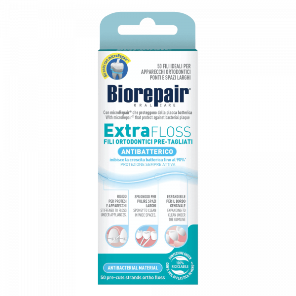 Зубний флос Biorepair Екстра-флос, 50 шт