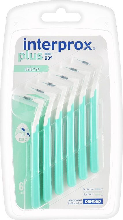 Міжзубні щітки Dentaid Interprox Plus 2G, 6 шт