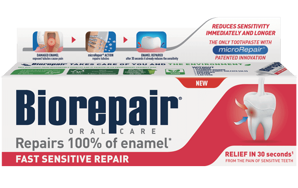 Зубна паста Biorepair Швидке позбавлення від чутливості (75 мл)