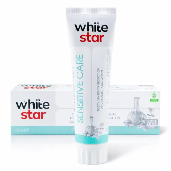 Зубна паста White Star Sensitive Care, 100 мл