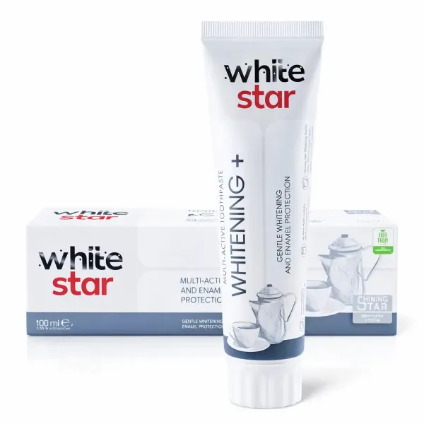 Відбілююча зубная паста White Star Whitening+, 100 мл