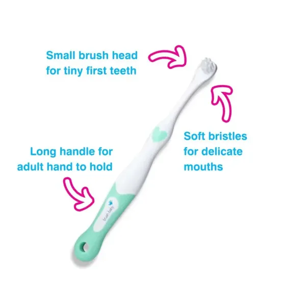 Зубна щітка Brush-baby First Brush (від 0 до 18 місяців), 2 шт