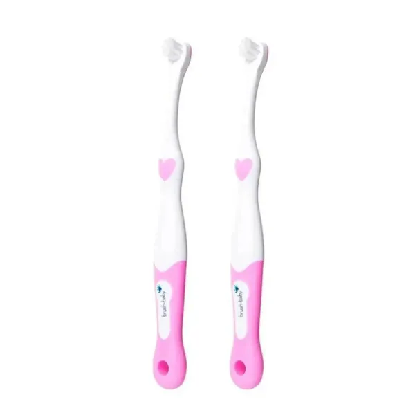Зубна щітка Brush-baby First Brush (від 0 до 18 місяців), 2 шт